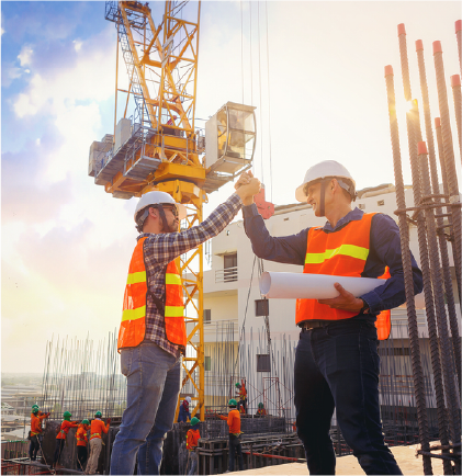 Urban decarbonization construction project